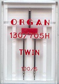 Organ 1x Twin Machinenaald nr 100/6, 10 doosjes
